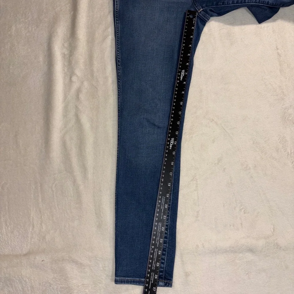 Madewell 10 High-Rise Skinny Jeans Blue Denim Size 26 Indigo Stretch Womens
